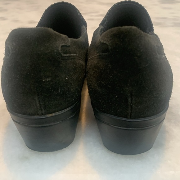 La Canadienne 💦WATERPROOF💦 Wedge Shoes Black 7.5 - Picture 6 of 10